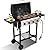 4-Burner Propane Gas Grill with Cast Iron Grate - 40000 BTU Output & Easy-Clean Grease Management for Perfect BBQs (4-Burner)