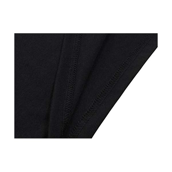 Berydress-Womens-Classic-34-Sleeve-V-Neck-Sheath-Casual-Party-Work-Faux-Black-Wrap-Dress Berydress Women's Elegant Draped V Neck Knee Length Sheath Wedding Party Night Out Work Black Wrap Dress with 3/4 Sleeves (L, 6083-Black)