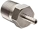 Parker 2-2 316 Stainless Steel Barb Connector To Male Pipe 1/8" Hose Barb 1/8" Male NPT
