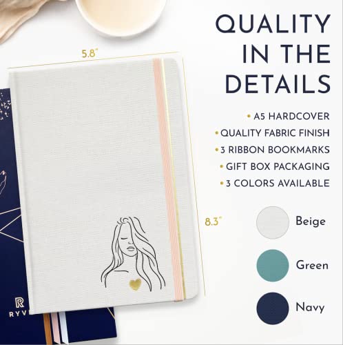 Gratitude Journal For Women - 5 Minute Journal A Day For Positivity And Mindfulness - Guided Journal With Prompts, Affirmation Journal, Mindfulness Journal For Women, Daily Journal For Self Care #TOP3