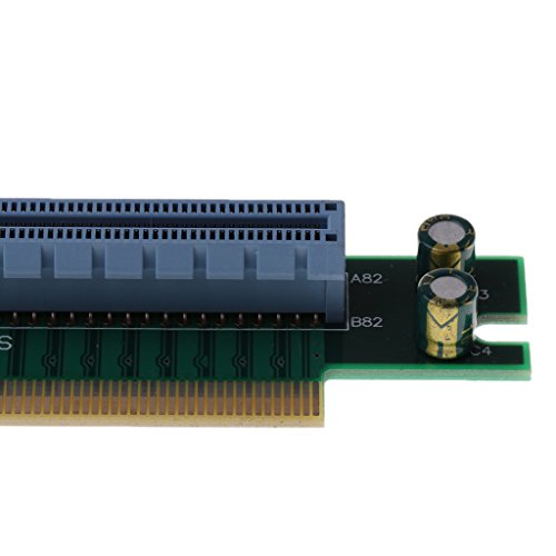 Image of PCI-Express 16x Riser Card 90 Right Angle Riser Adapter Card for 1U Chassis|Graphics Cards|Components|Computers & Accessories