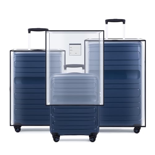 3PC Luggage Cover with Tag Pocket