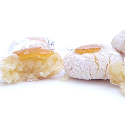 Siciliaanse amandel petit fours gemaakt met sinaasappelen uit Sicilië (doos 400gr). RAREZZE: cannoli en cassate van… - Afbeelding 3