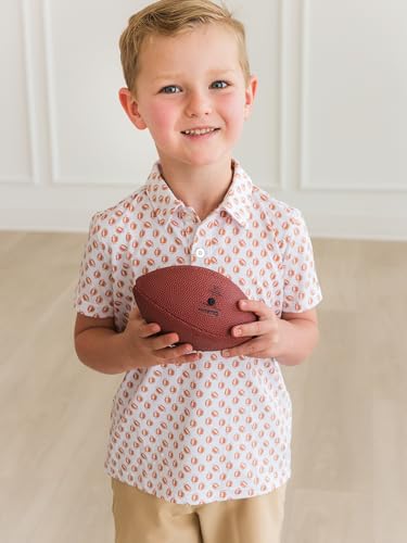 RUGGEDBUTTS Baby/Toddler Boys Knit Collared Short Sleeve Active Performance Polo3