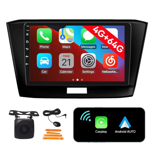 [4G 64G] Android Car Stereo FM Radio Carplay Android Auto 10