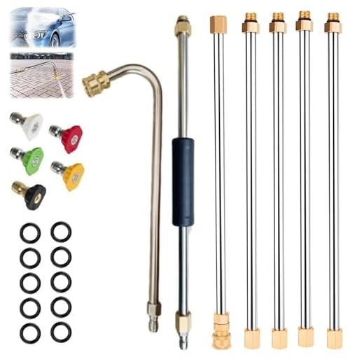Extended Reach Pressure Washer Wand for Gutters