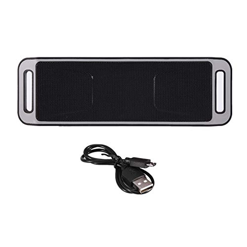 WEILafudong Enceinte portable sans fil Bluetooth Stéréo Caisson de basses USB Radio pour douche, fête, barbecue, voyage (vert) Cover
