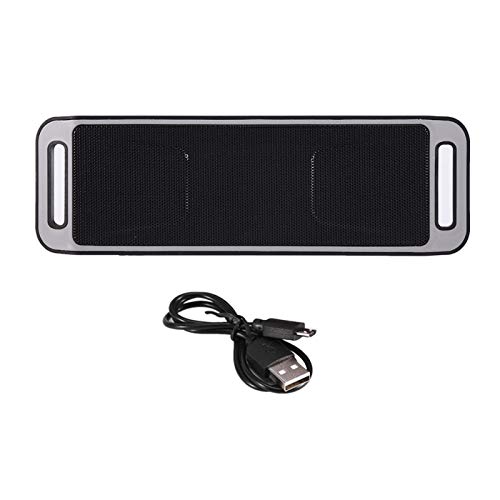 WEILafudong Enceinte portable sans fil Bluetooth Stéréo Caisson de basses USB Radio pour douche, fête, barbecue, voyage (vert)