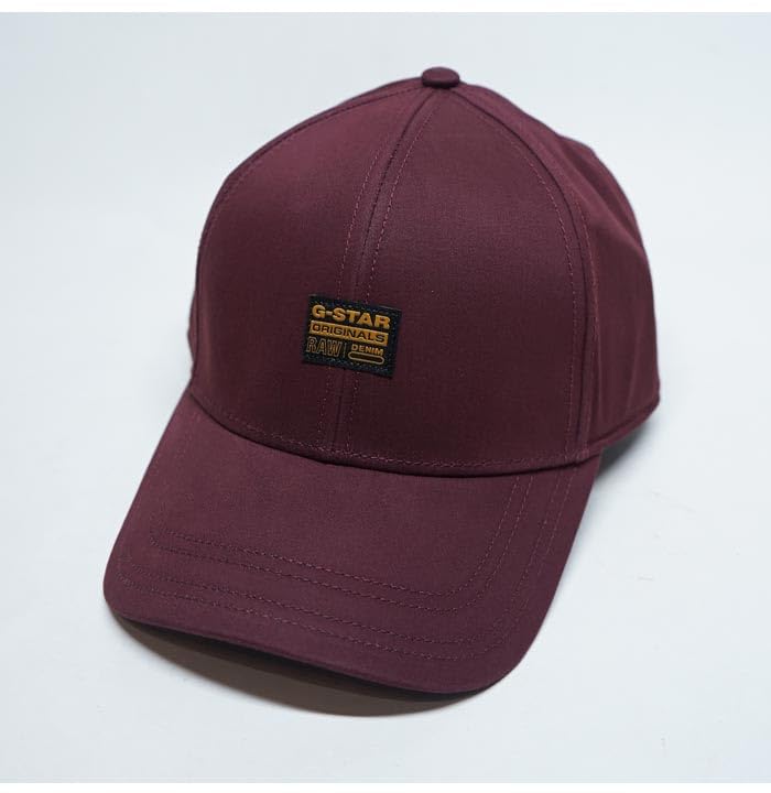 G-Star RAW Oryginalna czapka bejsbolowa, Czerwony (dk port red D03219-D715-9823), jeden rozmiar
