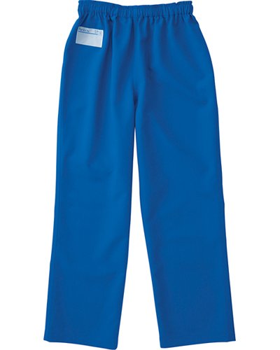 白衣 155-85 【スラックス】 男女兼用 医療 手術衣 オペ着 スクラブ SS-4L (M/66-73, 85 ロイヤルブルー)