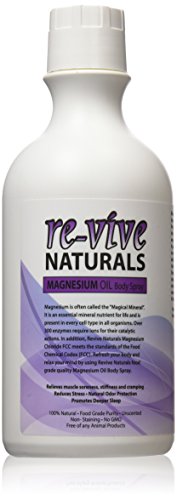 Re-Vive Naturals Magnesium Oil Refill 32 Oz Food Grade Quality #TOP13