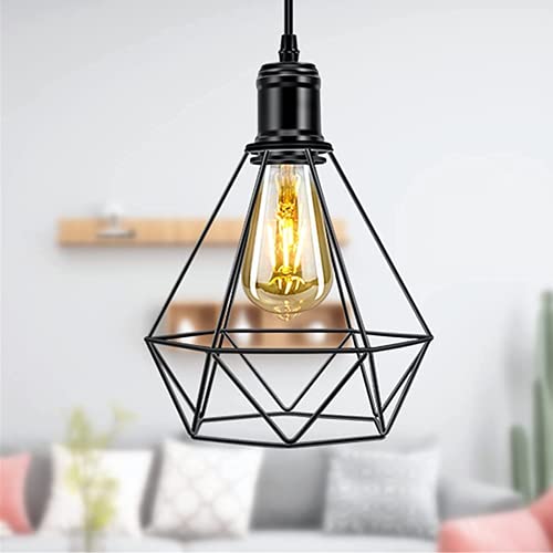 Jose2015 CAGECEILINGLIGHT Pendant Lighting Hanging Light Fixture Flush Mount Ceiling Cage Pendant Light cover
