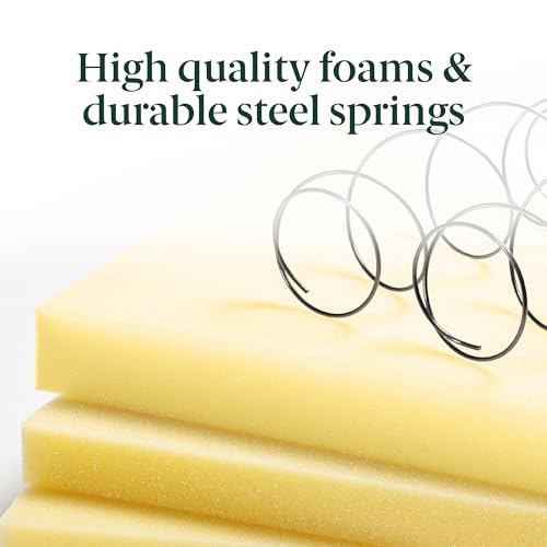 Image of Zinus 8 in Double Foam Spring Hybrid Mattress, Affordable Mattress, CertiPUR-US Certified Foam with Pressure Relief, Full Size