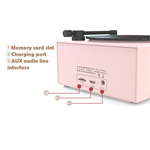 Tourne-Disque Multifonctionnel, Haut-Parleur Bluetooth, Mini Haut-Parleur Bluetooth phonographe Portable rétro sans Fil… - Les Beatles, Paul McCartney, John Lennon, RIngo Starr, George Harrison Tourne-Disque Multifonctionnel, Haut-Parleur Bluetooth, Mini Haut-Parleur Bluetooth phonographe Portable rétro sans Fil… – Image 7