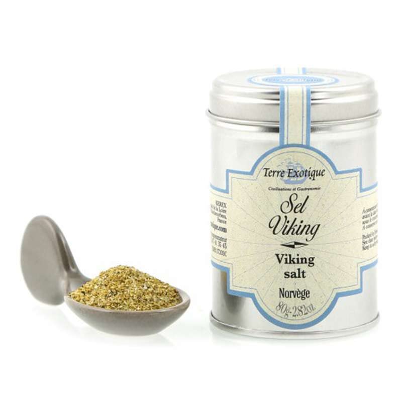 Sal Vikinga Ahumada Gourmet 80 g de Noruega Sal de acabado para realzar carnes pescados verduras huevos y patatas Sabor escandinavo intenso