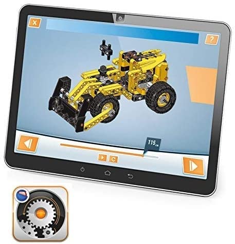 Scienza e Gioco Build - Laboratorio di Meccanica Bulldozer, Set di Costruzioni Bambini di 8+ Anni, Scopri i Principi della Meccanica e dell'Ingegneria, Made in Italy, Lingua Italiana, 19139 - Lego - Immagine 1