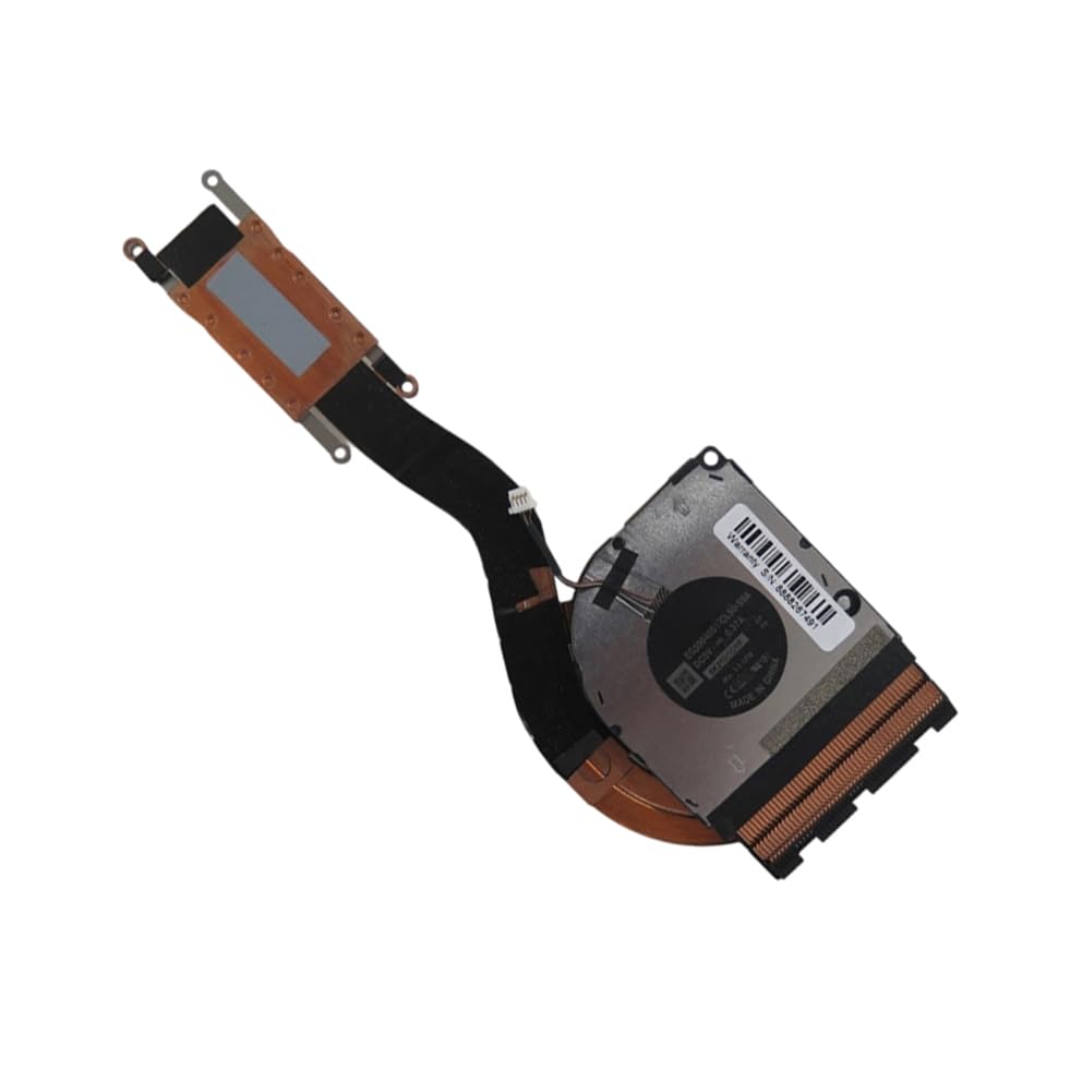 FRUPART New for DELL Latitude 7320 for Latitude 7320 2-in-1 0XCNHG XCNHG AT30R002DTL EG50040S1-CL90-S9A ND75C60-20E01 DFS5K22305283D FN56 Laptop Heatsink&Fan