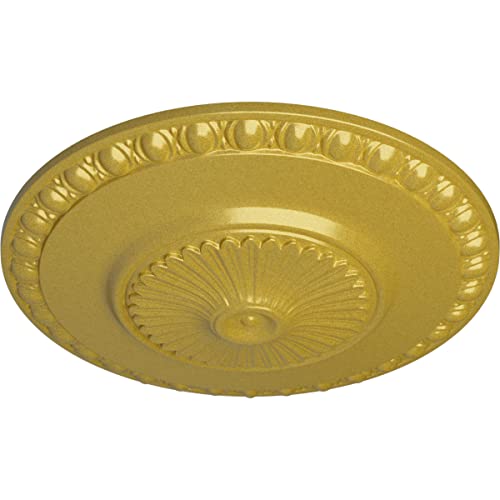 Médaillon de plafond Lyon Ekena menuiseries Americana Doré riche 23 1/2 OD - 3