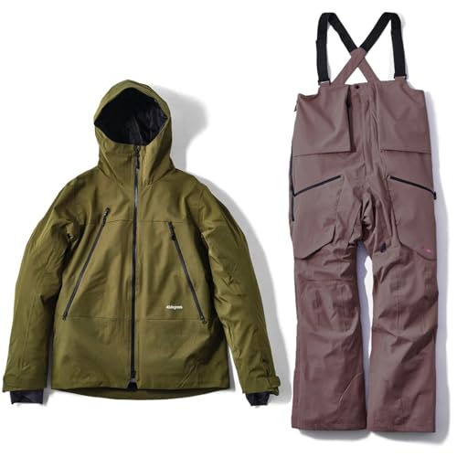 [43DEGREES] Xm[{[hEFA ㉺Zbg [ YEfB[X / S60p^[ : 16.KHAKI + CHARCOAL BROWN (2020Nf) / M-LTCY ] WPbg rupc Zbg XL[EFA h 