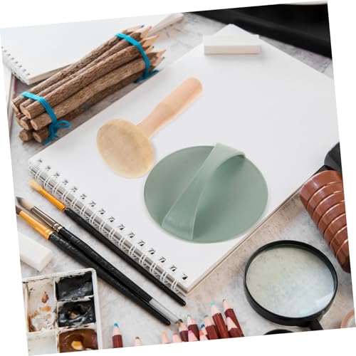 Kit de gravure pour linogravure avec rouleau plastique et gouges - 7