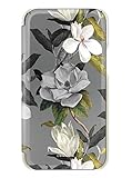 Ted Baker Opal Mirror Folio Case for iPhone 14 Plus Compactible with Magsafe - Grey