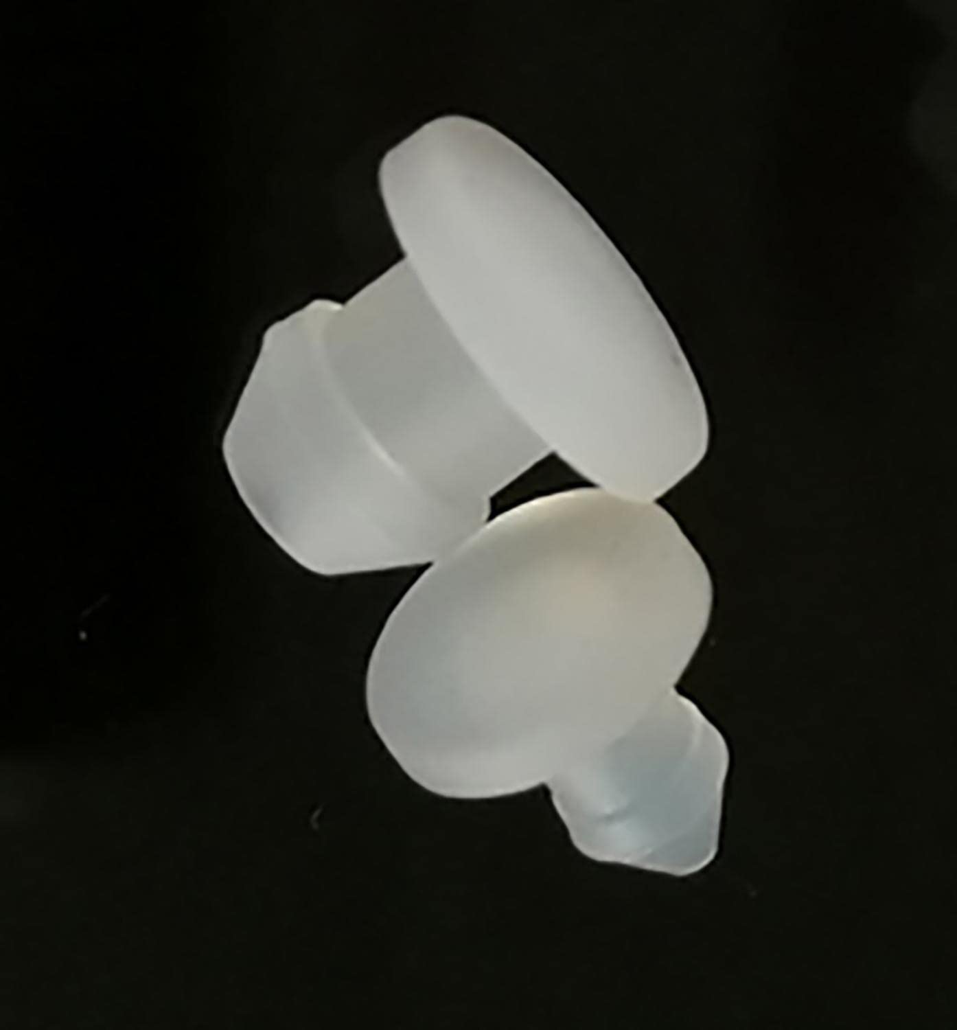 Tapones de Silicona for Orificios (1/5/10/20/24 Unidades, 4,5-50,6 mm, Tipo T, Tapa de tapón, Junta a presión, Tapas de Extremo, tapón de Sellado),Tapones de Cierre(2pcs,20Mm)