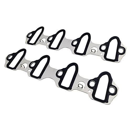 Image of Parts Flow Aluminum Intake Manifold Gasket For 99-15 Chevrolet GMC Cadillac 4.8 5.3 6.0 6.2