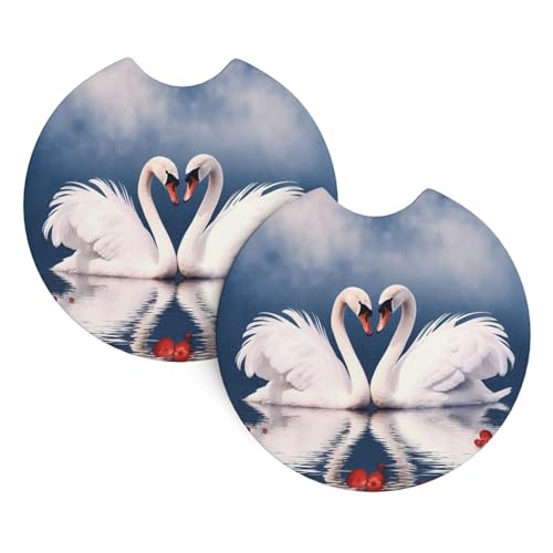 Set de 2 Posavasos Antideslizantes para Auto miniatura 7