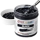 Black Pigment for Epoxy Resin, Gelcoat, Paint - 1 oz