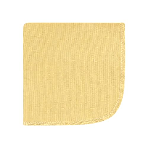 Image of Hudson Baby Unisex Baby Flannel Cotton Poly Washcloths, Soft Painted Floral 10 Pack, One Size