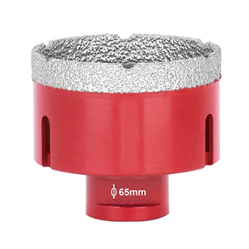 Broca sierra de diamante 65mm para vidrio y cerámica