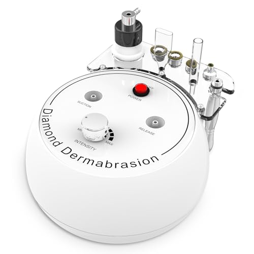 GHWMYD 3 en 1 appareil de microdermabrasion diamant, appareil de dermabrasion pour exfoliation et élimination des points noirs, appareil de soin du visage...