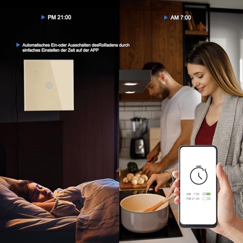 Interrupteur connecté HomeKit avec minuterie programmable et commande tactile - 7