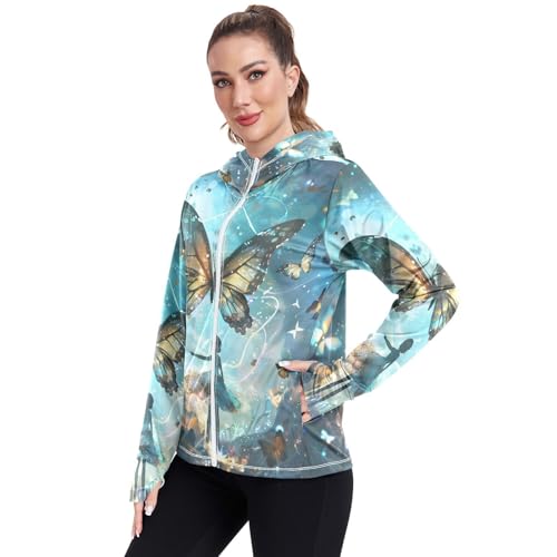 senya Women's Sun Protection Shirt Sunflower Cooling Long Sleeve