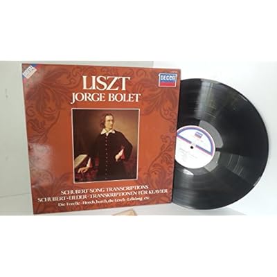 LISZT, JORGE BOLET schubert song transcriptions, SXDL 7569