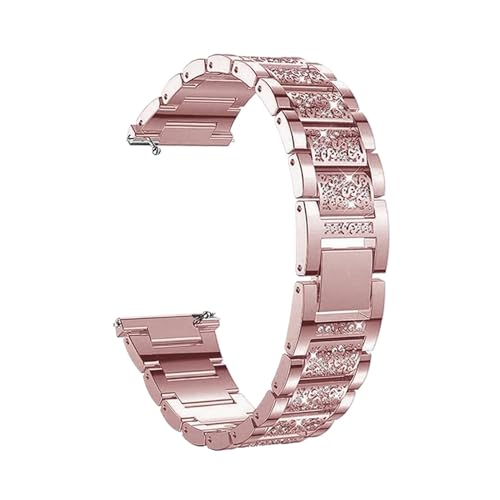 [LOKLNEYK] �X�e�����X���^���_�C���o���h�ɓK������Amazfit GTS 4 3 2/BIP 3 Pro�u���X���b�g�A�N�Z�T���[(Pink,For Amazfit GTS 3)