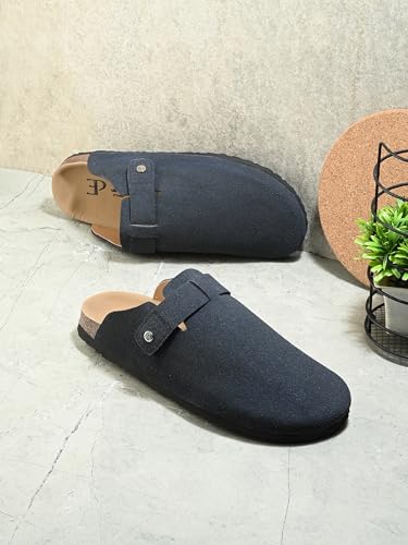 Image of EL PASO Men Olive Faux Leather Casual Slip On Sandals EPSJ1661 P