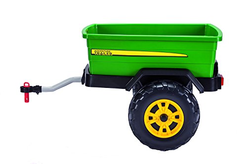 Image of Peg Perego John Deere Adventure Trailer, Green