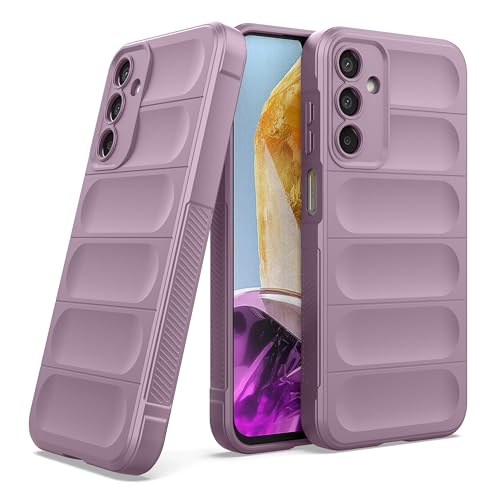 Image of Zapcase Back Case Cover for Samsung Galaxy F35 5G | Compatible for Samsung F35 5G Back Cover | Liquid Silicon Magic Case with Camera Protection | Lavender