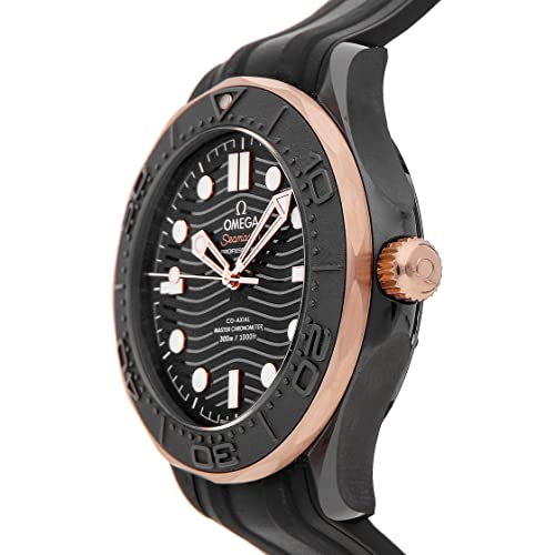 Omega Seamaster Automatic Chronometer Black Dial Men's Watch 210.62.44.20.01.0012