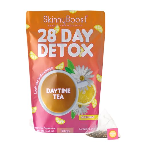 SkinnyBoost 28 Day Detox Daytime Tea - CITRUS MINT (28...
