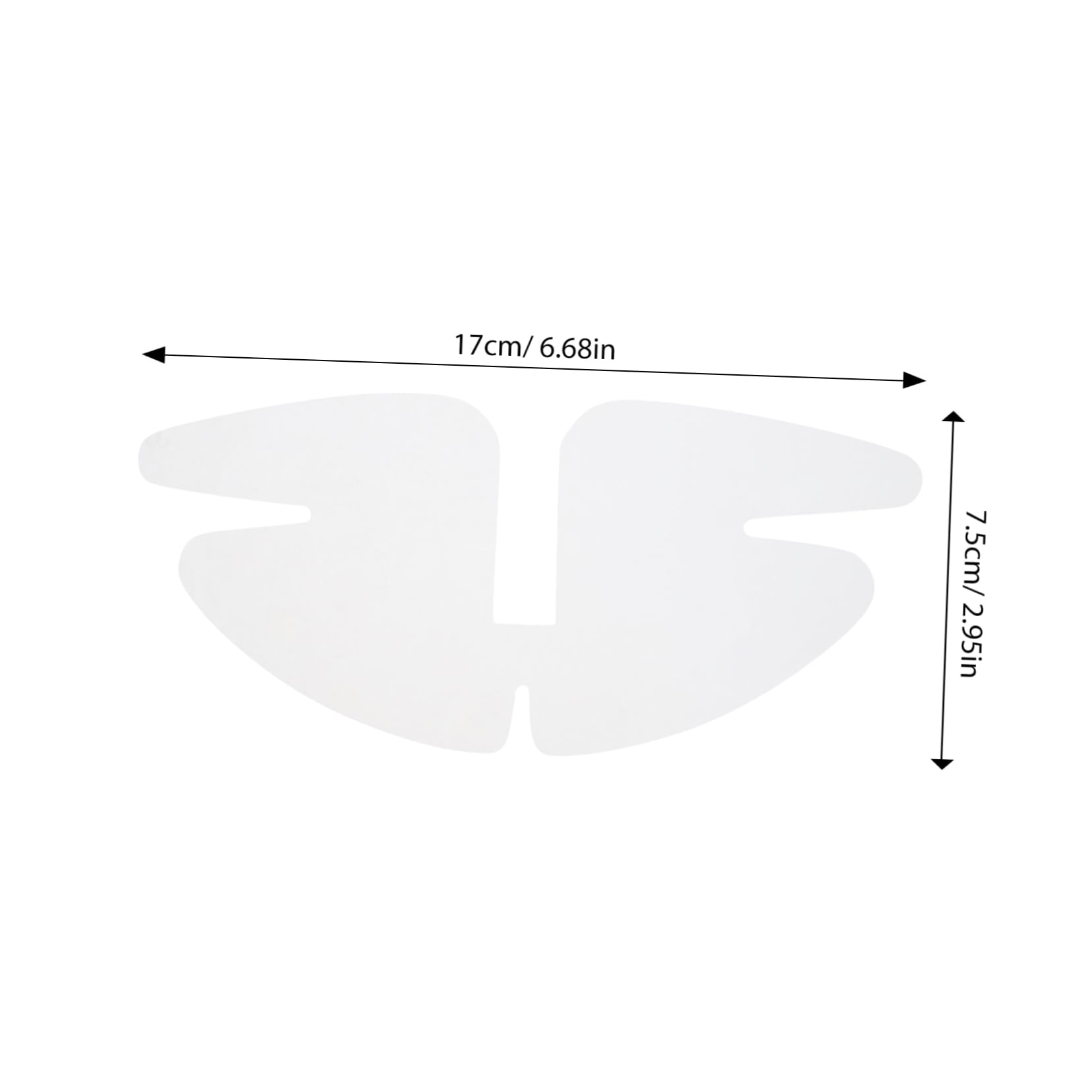 Ciieeo Collar Butterfly Piece Pcs Collar Stays for Shirts Metal Plastic for Dress Uniform Shirts