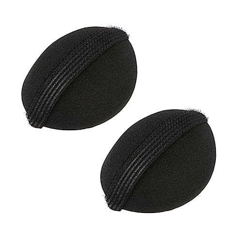 WOFASHPURET 2 Pcs Curly Hair Styling Clip Hair Bump Pad for Bun Roller Portable Accessory