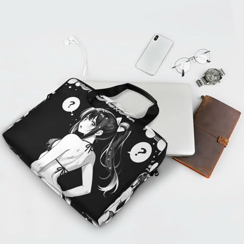 Funda para laptop portátil de 15.6 pulgadas con correa y asa miniatura 7