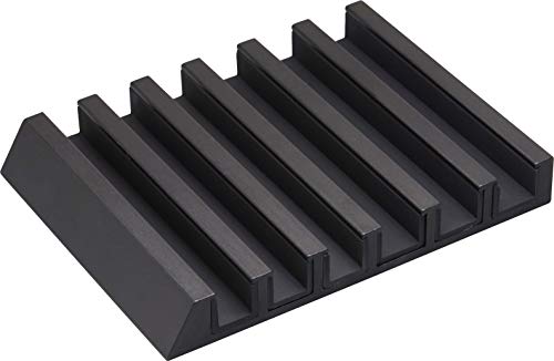 Support tablette noir aluminium Yamazaki Tower au design japonais - 4