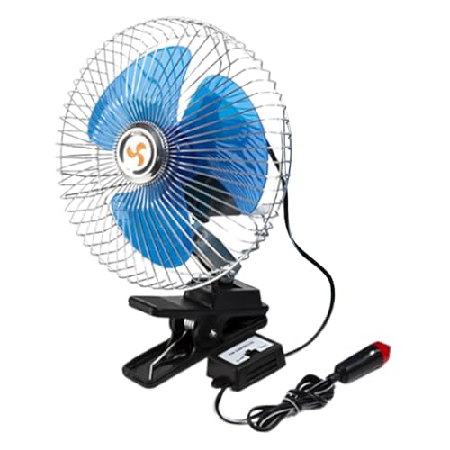 Ventilador de refrigeración automático,Ventilador de refrigeración de vehículos,Ventilador portátil para asiento de coche | Los cigarrillos encienden el ventilador de poco ruido del ventilador del air