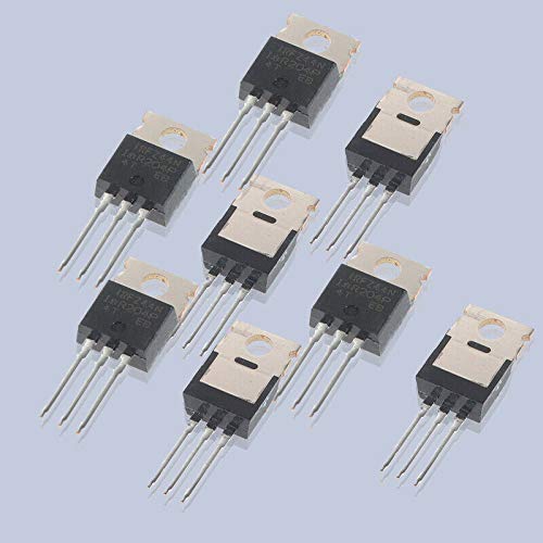 Transistor MOSFET IRFZ44N N-Channel TO-220 – Lot De 20 Pièces, 55V 49A, Pour Alimentations, Contrôle De Moteur, Projets électroniques