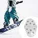 Zxpjkyu Snowboard Stomp Pad Snow Board Grip Pad Snowboard Grip Sticker for Enhancing Your Snowboarding Experience, Silicone