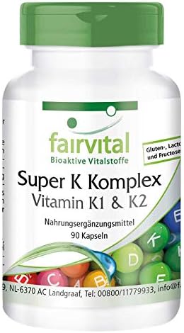 Complexe Super K Vitamine K1 K2 90 Gelules Phytomenadione Vitamine K1 Menaquinone Mk 4 Et Menaquinone Mk 7 Vitamine K2 Amazon Fr Hygiene Et Sante Complexe Super K Vitamine K1 K2 90 Gelules Phytomenadione Vitamine K1 Menaquinone Mk 4 Et Menaquinone Mk 7 Vitamine K2 Amazon Fr Hygiene Et Sante