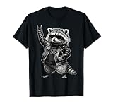 Waschbär Racoon Hard Rock Heavy Metal Shirts